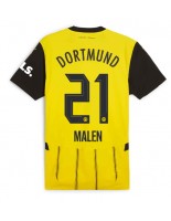 Borussia Dortmund Donyell Malen #21 Kotipaita 2024-25 Lyhythihainen